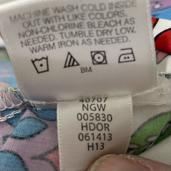 Hanna Andersson Pillowcase Dress Floral Girls 120 cm US 6 Multicolor Pre… - Picture 7 of 7